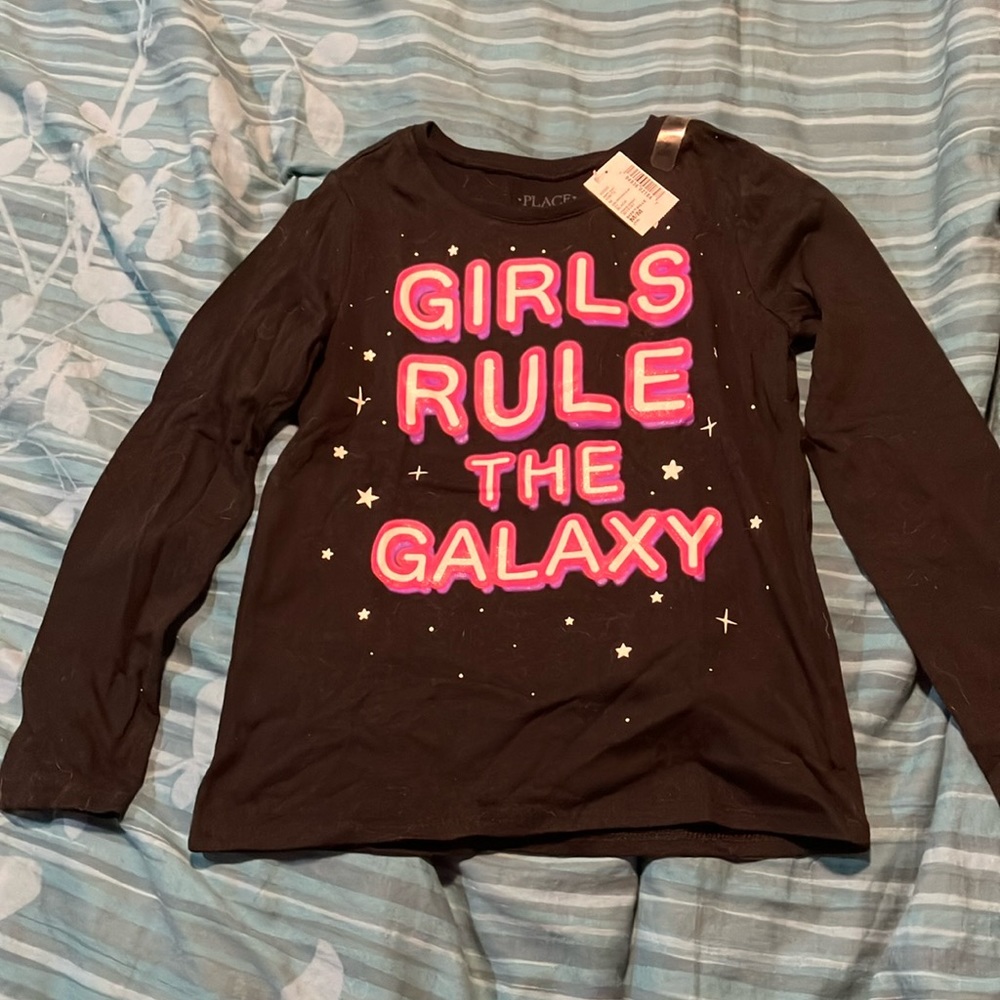 Youth girls long sleeve shirt size Medium 7/8